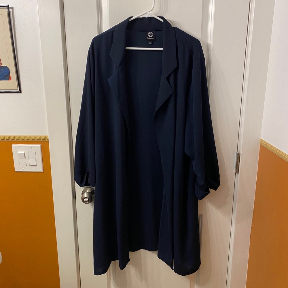 Bobeau Sheer cardigan